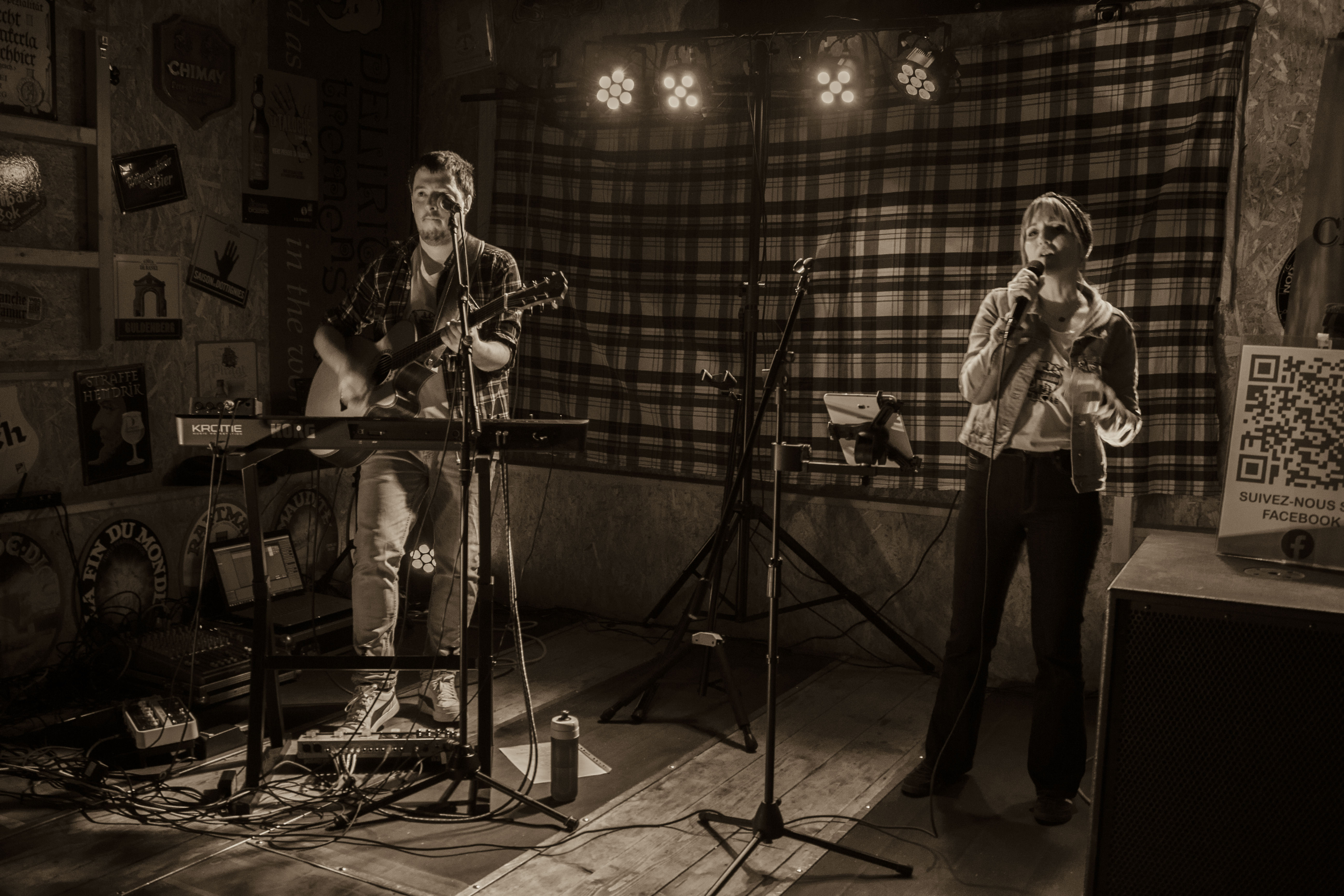 vue du groupe Symbiose en concert live