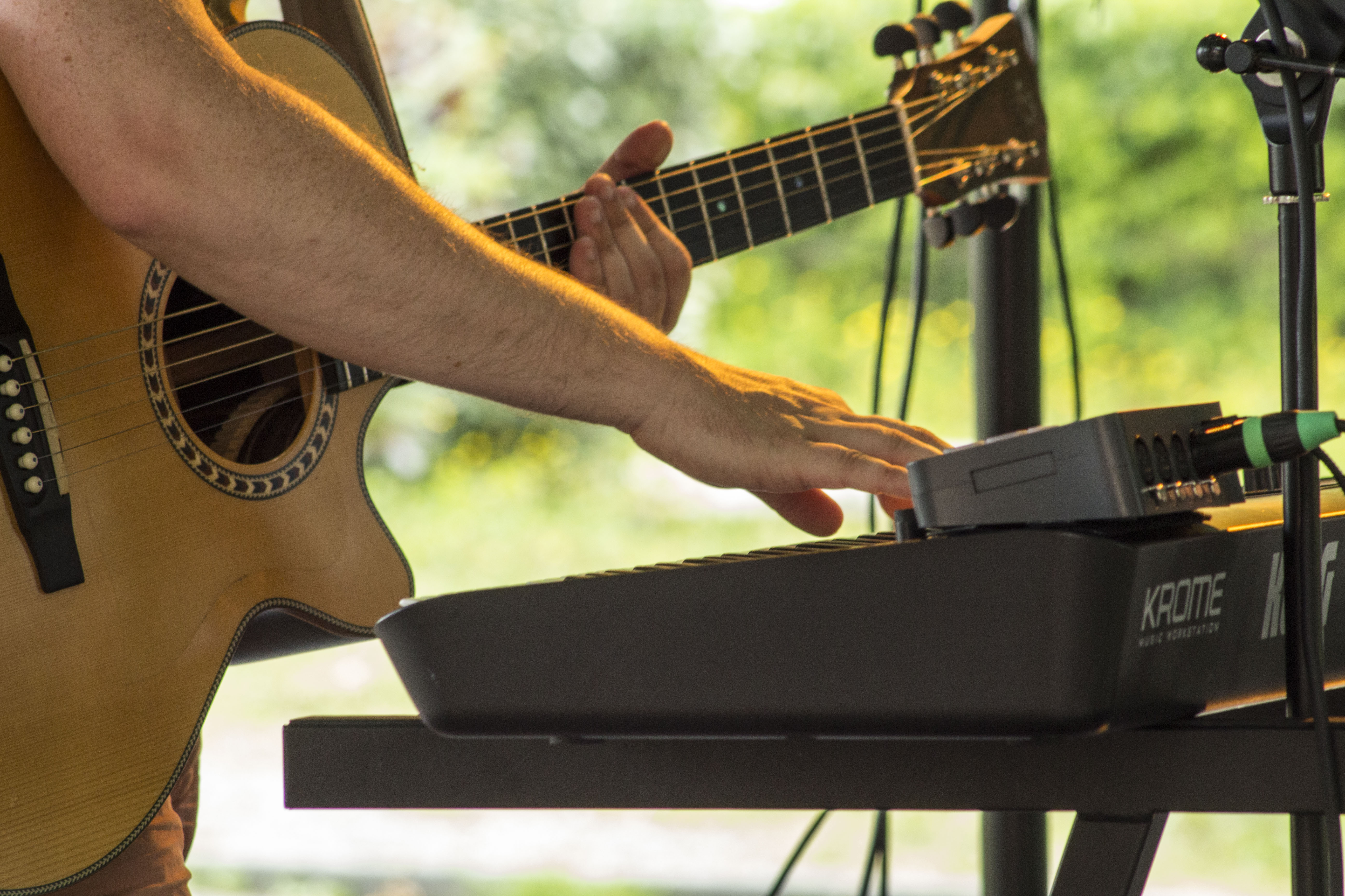 Guitare et clavier